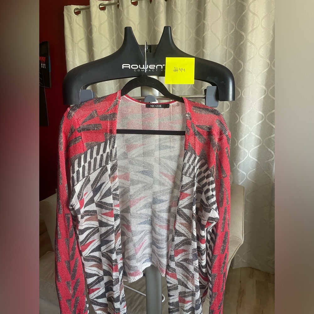 Nic+Zoe Printed Cardigan